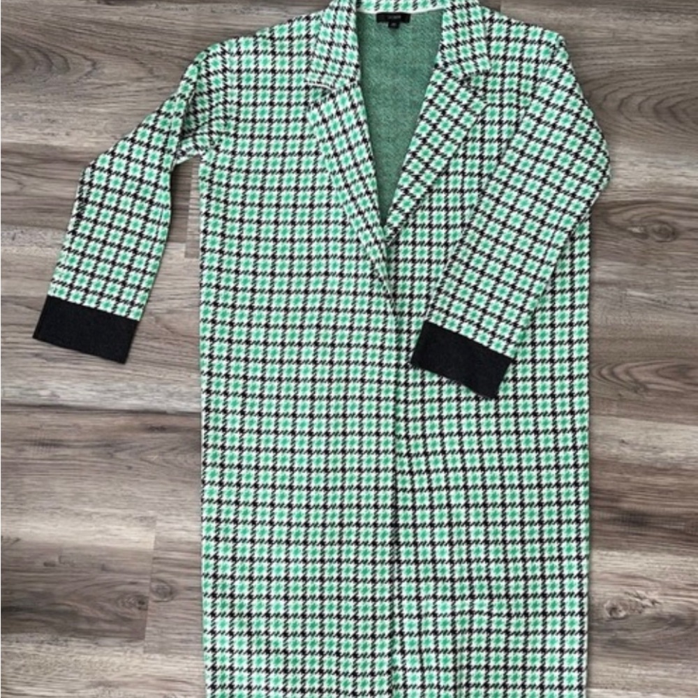 J. Crew Ella open-front long cardigan sweater-blazer